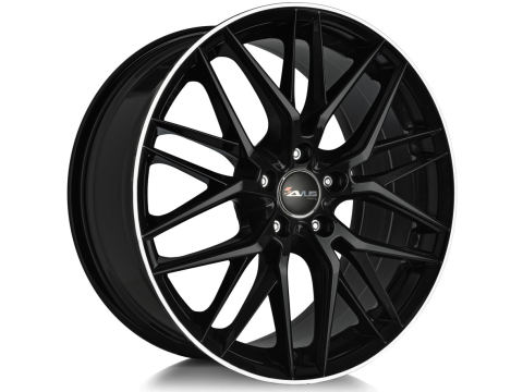 AF19 - RW 0.1 7,5x 17 +30 5x112 AVUS 66,6 BLACK POLISHED LIP